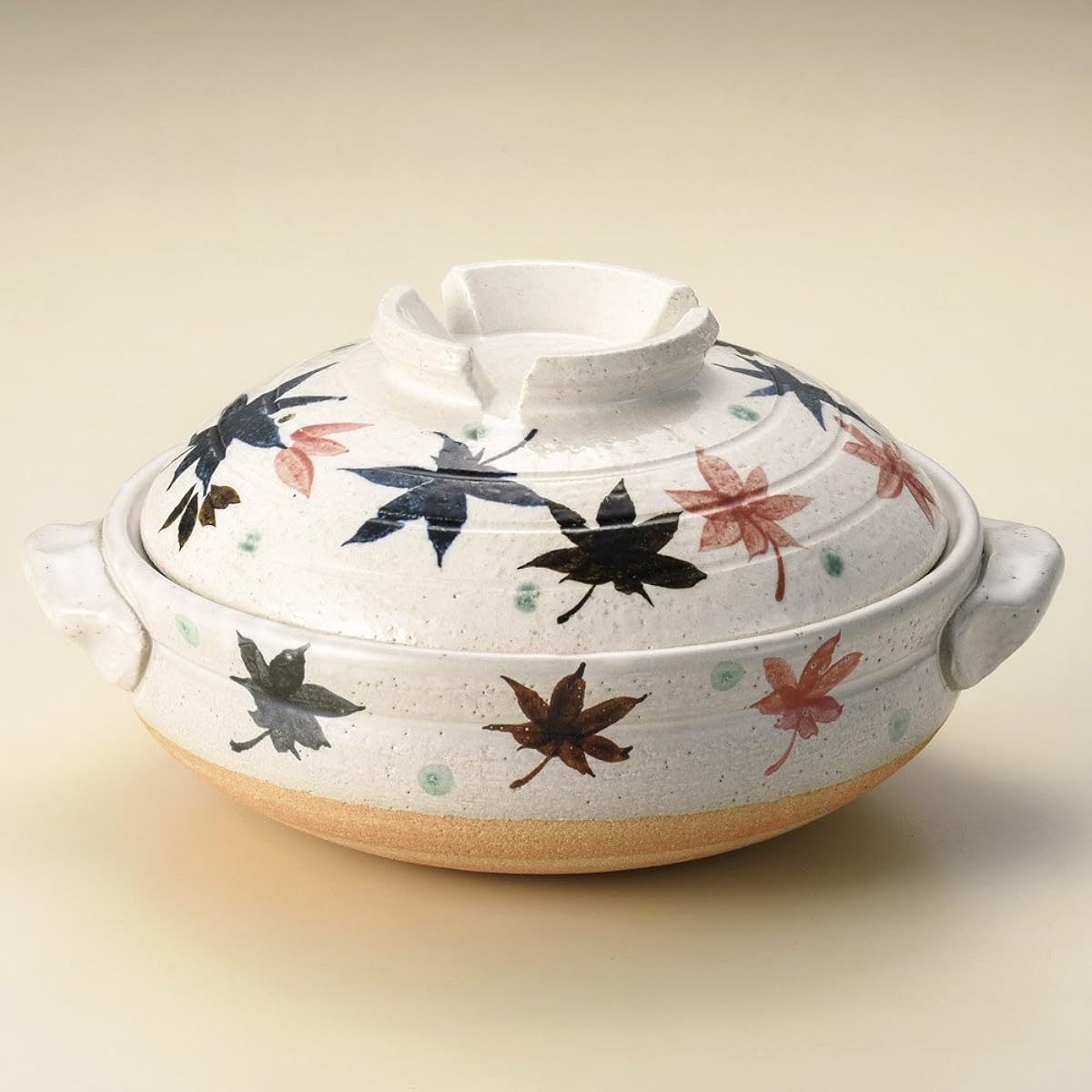 Setomono Honpo Momiji Pot No. 9 (Shigaraki Ware) [34 x 27.5 x 15.5cm 3350g] [Special Earthenware Pot] Open flame OK | Restaurants, Inns, Japanese tableware, Restaurants, Stylish Tableware, Commercial use