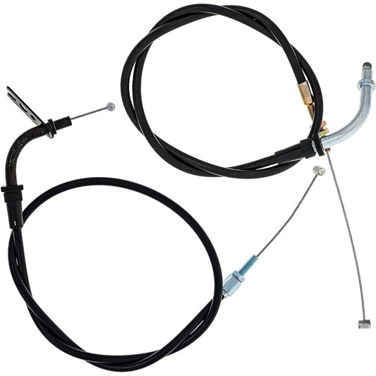 NICHE Push Pull Throttle Cable Set for Suzuki YZF-R6 YZF-R6S 5SL-26312-00-00 5SL-26311-00-00