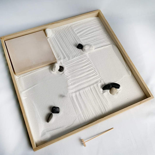 Karesansui set, gravel, large size