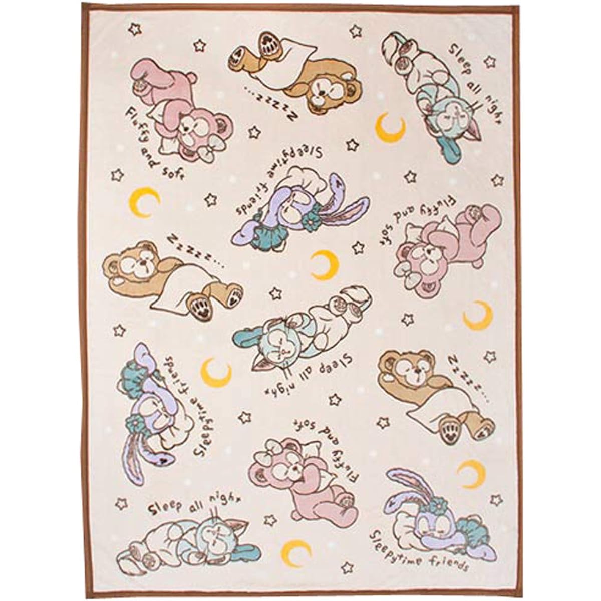 Duffy & Friends Blanket Duffy’s Sweet Dreams! 2019 Duffy Sweet Dreams Disney Goods Souvenir [Tokyo Disney Sea Limited]