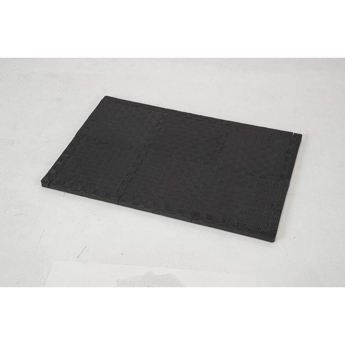 Fighting Road Training Mat 30cm x 30cm (6 pieces) Black