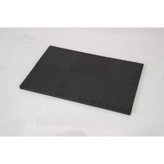 Fighting Road Training Mat 30cm x 30cm (6 pieces) Black