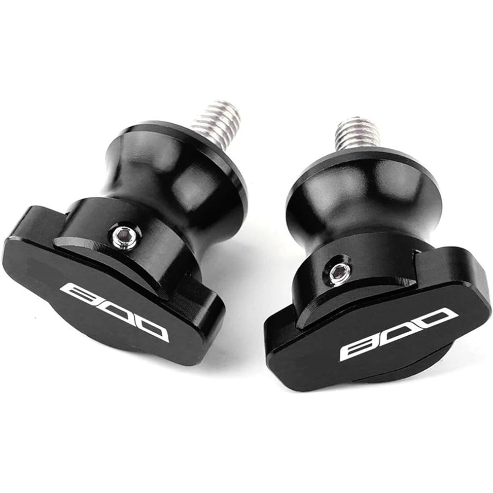Bike Stand Swing Arm Slider Motorcycle CNC Aluminum Accessories Swing Arm Spool Slider 8mm Stand Screw For Z 800 Z800 Z800 2013-2016 (Color: Black)