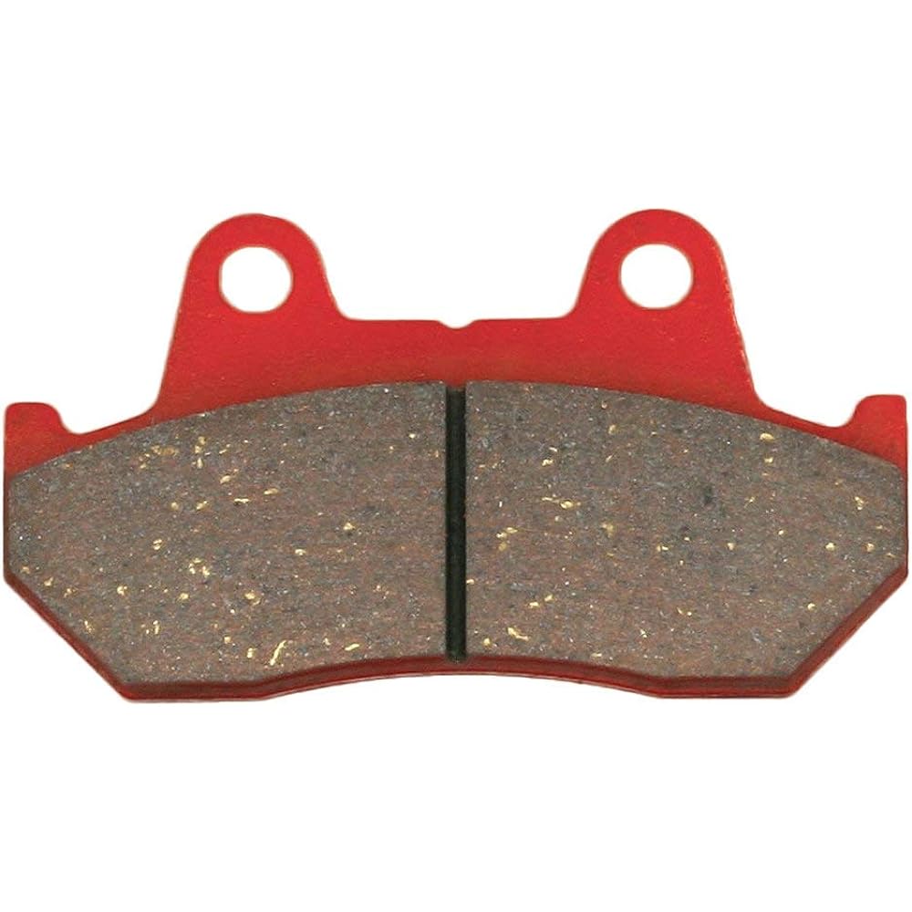 Daytona Motorcycle Brake Pad Red Pad (Semi Metal Pad) CB750FB/FC(81-82) CBX750F(83-87) NS400R(85-87) GB250(84-89) Fusion(86-92) etc. Front 79777