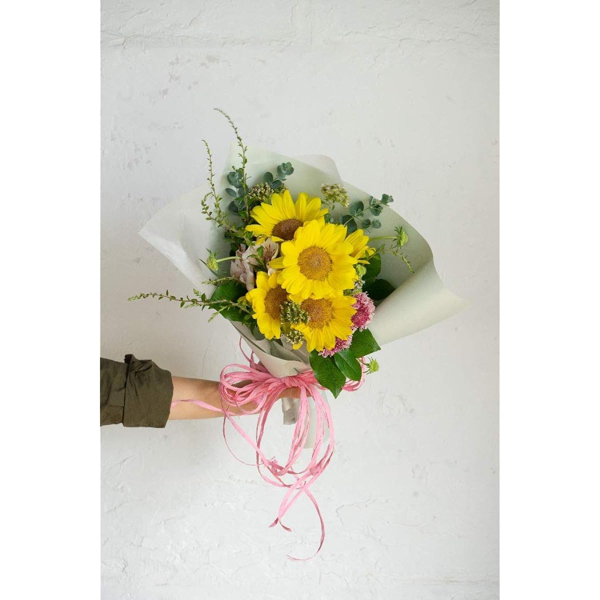 HitoHana Sunflower Bouquet Yellow S Standard