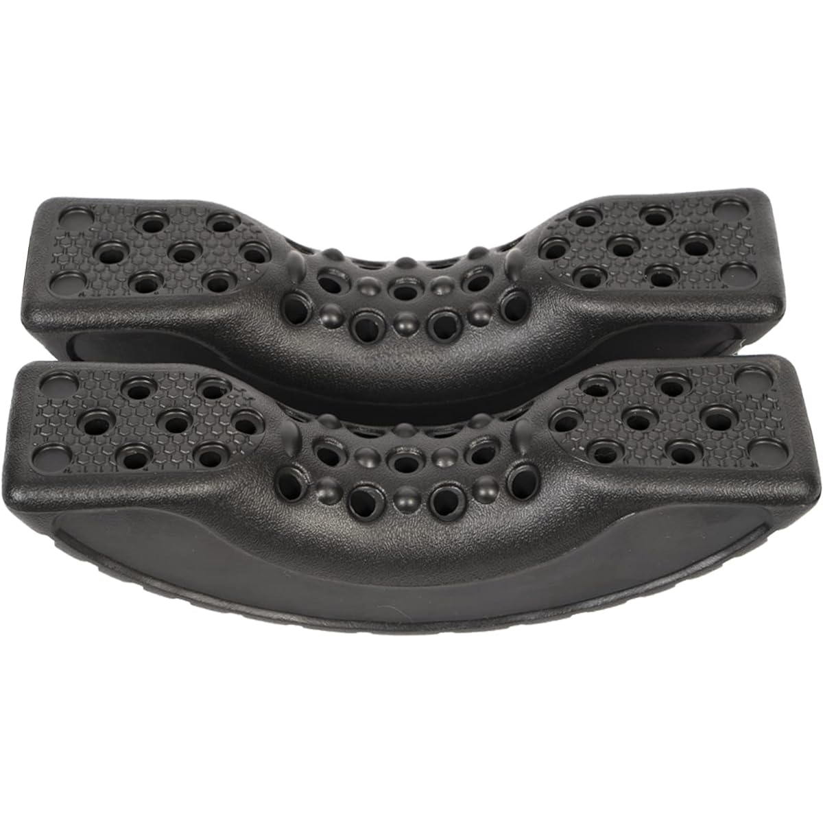 [Swinging Block] TETOP Leg Stomp Balance Board Stretch Board Myofascial Release Yoga Stepper Sitting Aerobic Exercise Training Exercise Sit Up Support Lower Back Neck Ankle Stretching Stiff Quiet Indoor Mother's Day Gift 30.5*9*15CM 660g Set of 2 Japanes