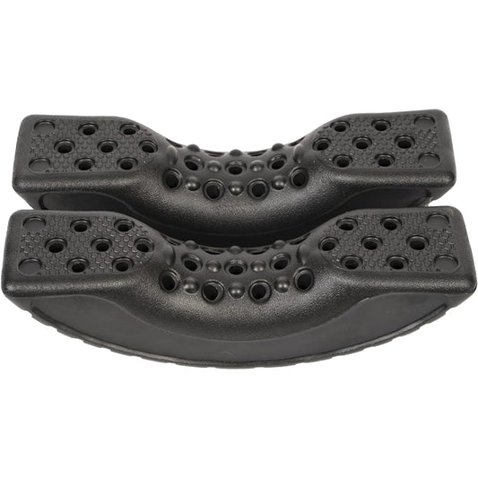 [Swinging Block] TETOP Leg Stomp Balance Board Stretch Board Myofascial Release Yoga Stepper Sitting Aerobic Exercise Training Exercise Sit Up Support Lower Back Neck Ankle Stretching Stiff Quiet Indoor Mother's Day Gift 30.5*9*15CM 660g Set of 2 Japanes