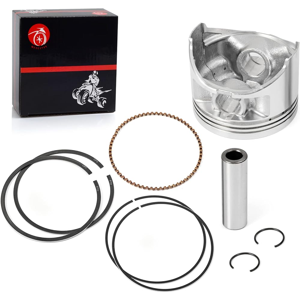 357cc Engine Top End Rebuild Kit Piston & Ring Yamaha 4 Cycle Golf Cart Motor G21 G22 G23 G27 G28 YDRA 2000-2013 JR7-11631-00-A0 JR7-11610-00-00-00