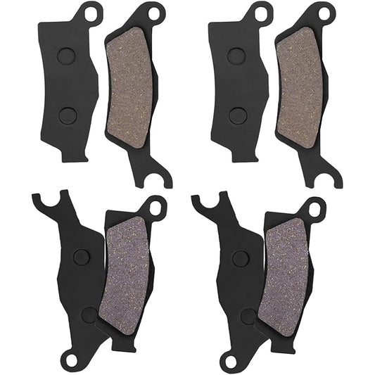 Front and Rear Brake Pad Replacement for Can-Am Outlander 1000 450 570 650 850 EFI 6X6 T3 XT/XT-P Renegade 1000 EFI STD XXC 650 EFI T3 800 R XXC 850 EFI