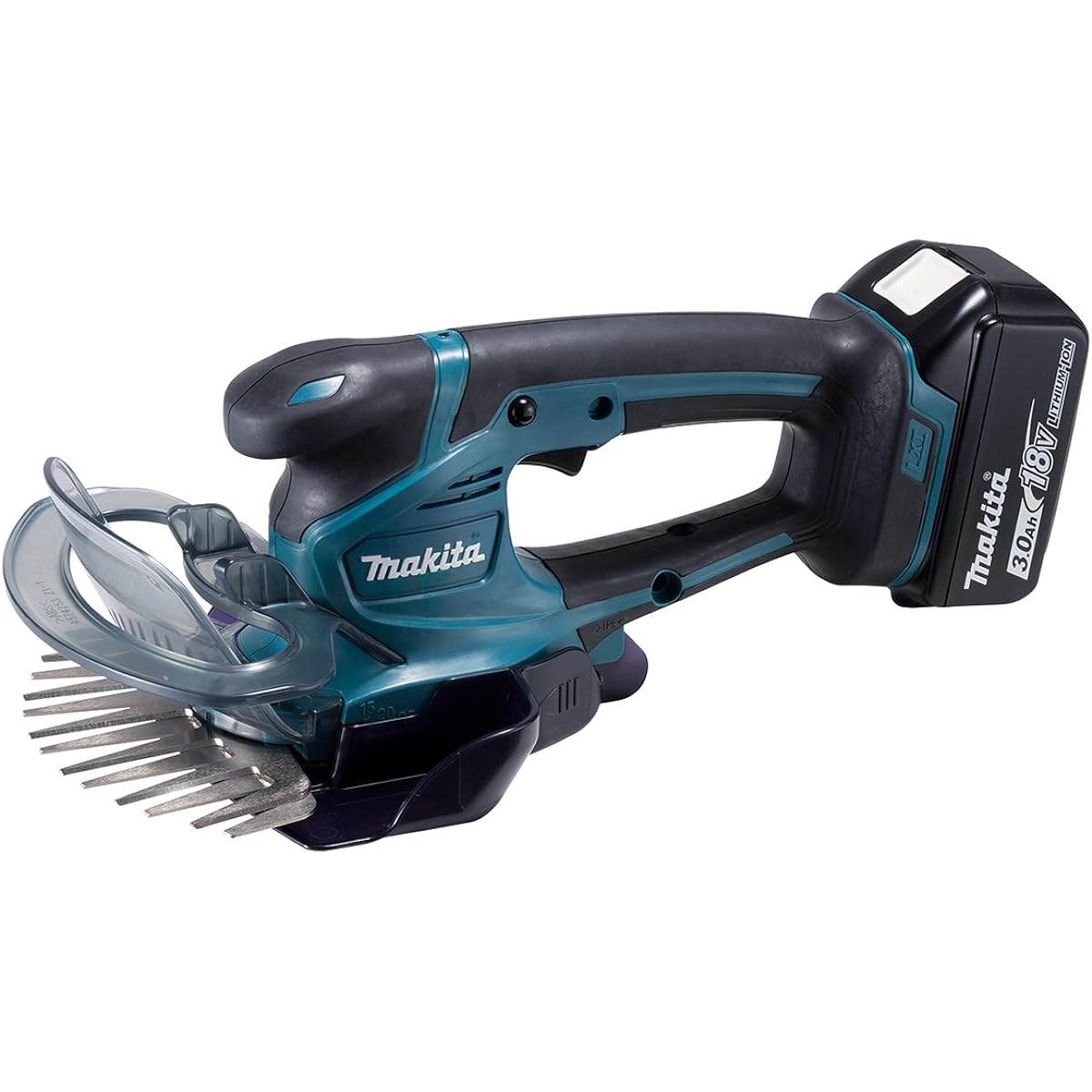 Makita lawn clipper rechargeable 18V cutting width 160mm with battery and charger MUM604DRF