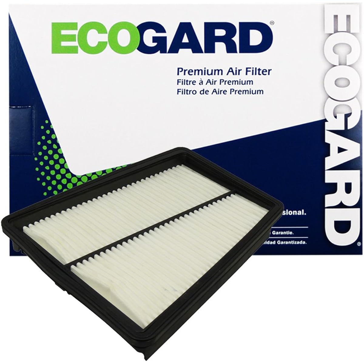ECOGARD XA6056 Premium Engine Air Filter Hyundai Genesis 3.8L 2012-2014, Genesis 4.6L 2009-2012, Equus 5.0L 2012-2016, Genesis 5.0L 2012-2014, Equus 4.6L 2011 | KIA K900 5.0L 2015- 2017