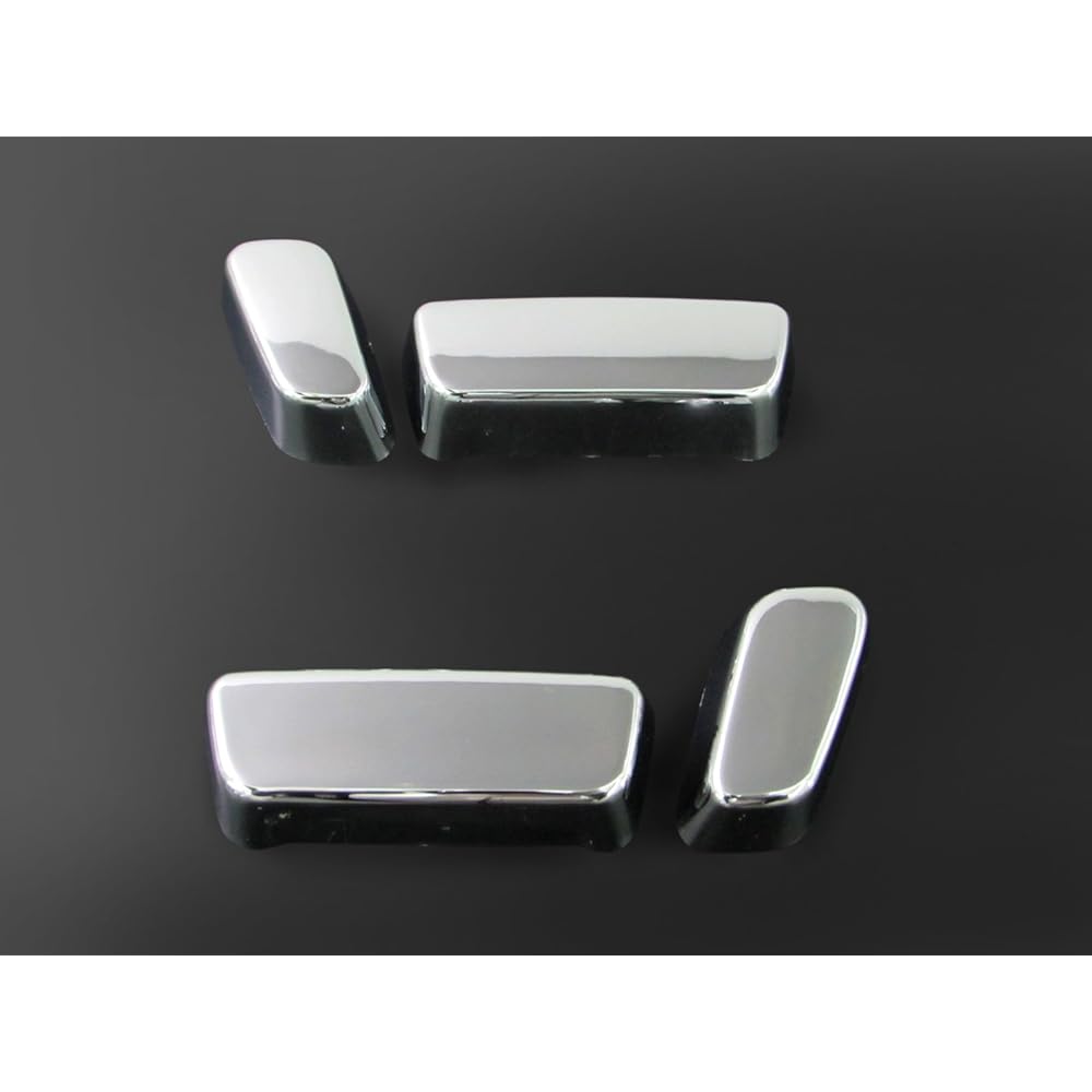 BRIGHTZ Crown 210 211 214 Plated Power Seat Switch Cover 4PC A Type [INT-ETC-054] ARS210 GRS210 GRS211 GRS214 ARS GRS S210 S211 S214 23345