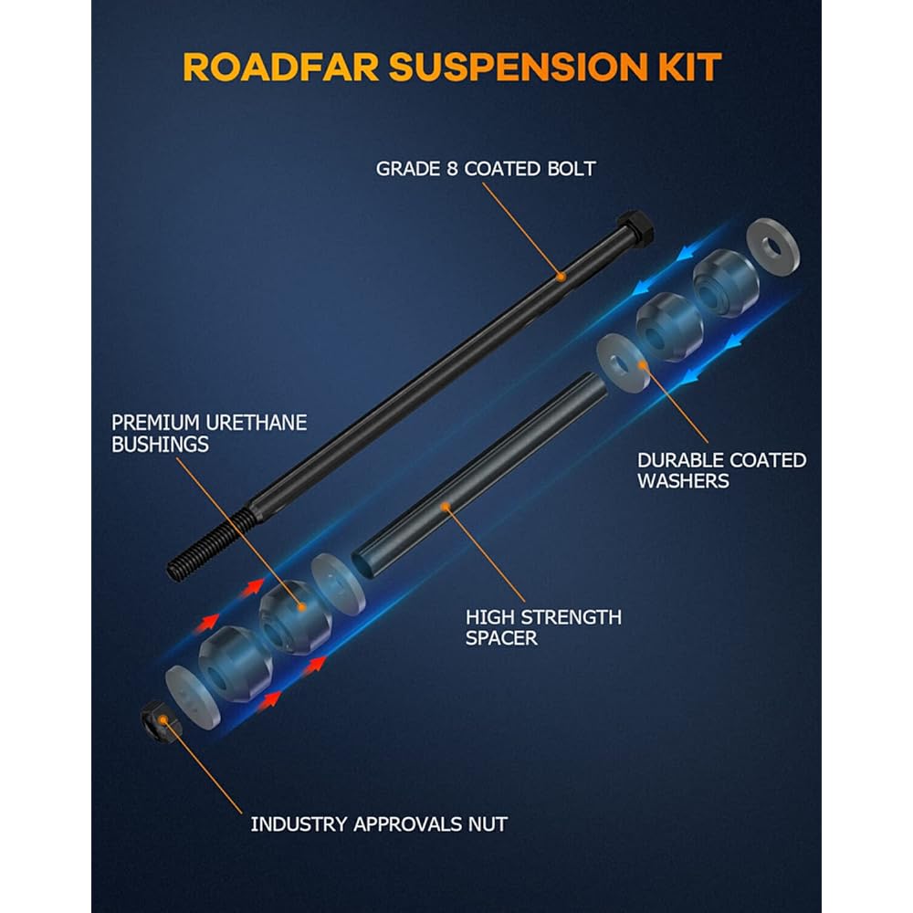 ROADFAR Front Swaber Endink 2007 2008 2009 2010 2011 2012 2 pieces for Nissan Berser Suspension
