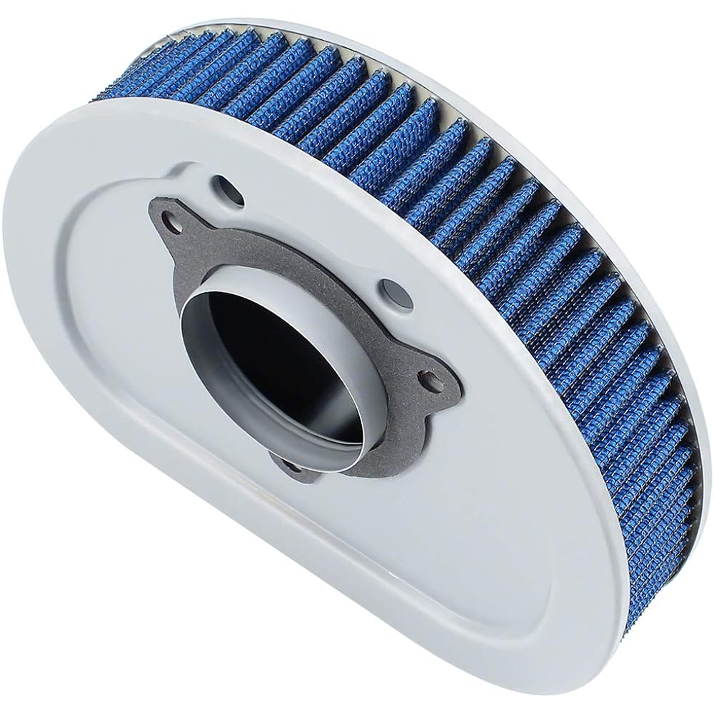 SOLLON Air Filter Cleaner Element Replacement for Harley-Davidson Softail Fat Boy Breakout Rocker Fat Bob Night Train Road King Motorcycle Replacement Part Number 29461-99 & KN HD-1499