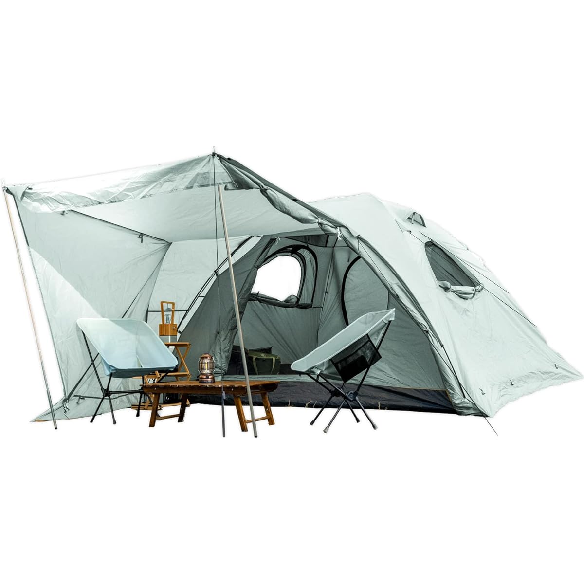 ENDLESS-BASE Tent for 4-5 People Width 275 Canopy Tent UV Protection Water Resistant Outdoor Camping Dome Tent Tansu no Gen 74100022