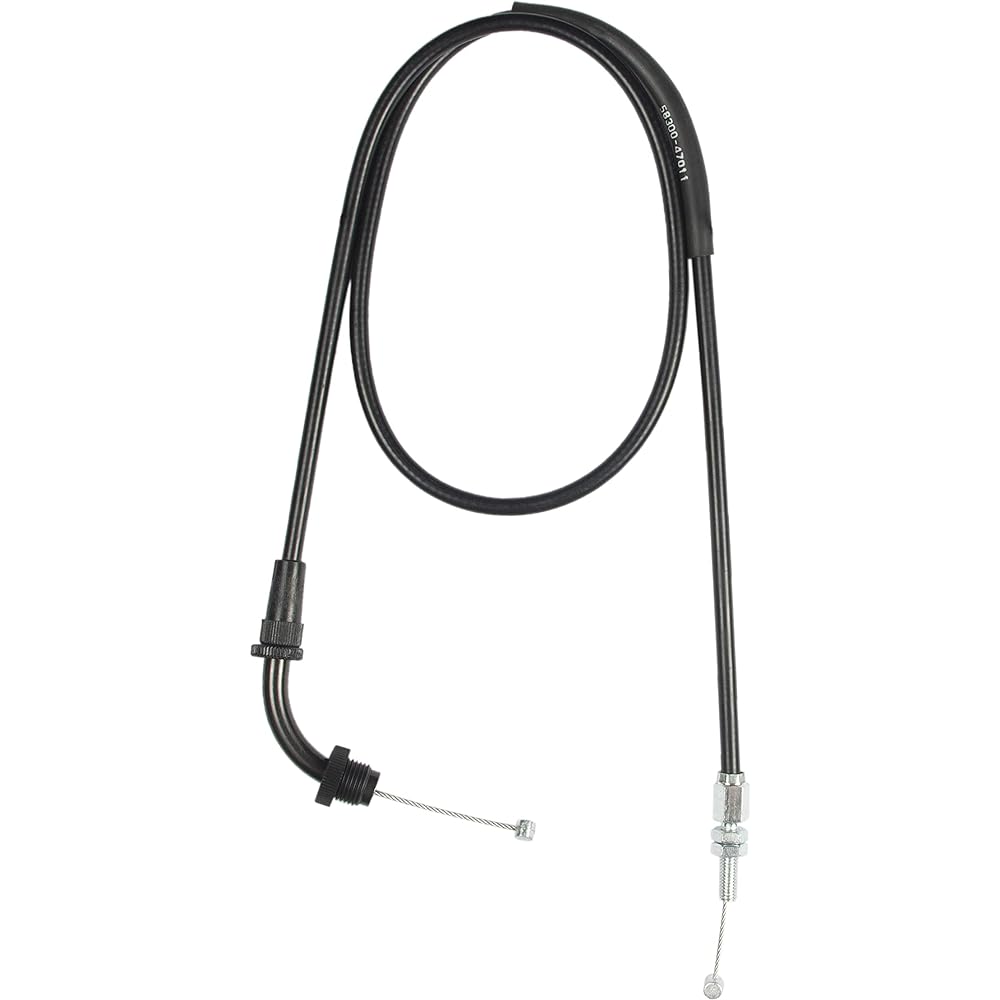 Motorcycle Control Cable Throttle Cable B (Closed) Suzuki GS 550 E (1977-1979)/ 58300-47011