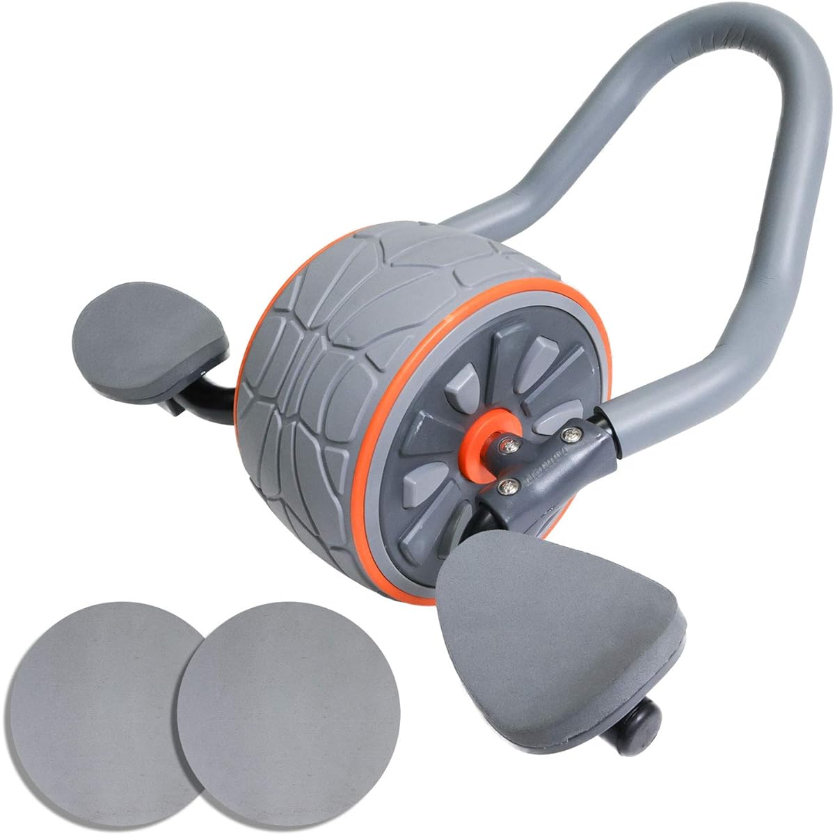 BODY RAJA Ab Roller Plan Crawler with Knee Pads for Beginners Women Core Training Quiet Diet Ab Roller Shape Up Abs