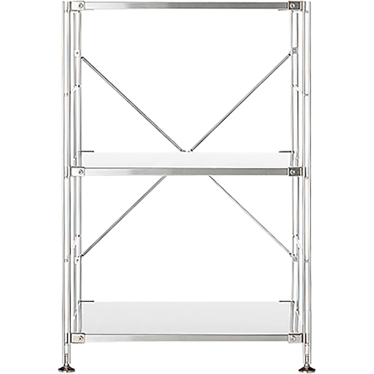 MUJI Stainless Steel Unit Shelf/Stainless Steel Shelf Set Small Width 58 x Depth 41 x Height 83cm 83267063