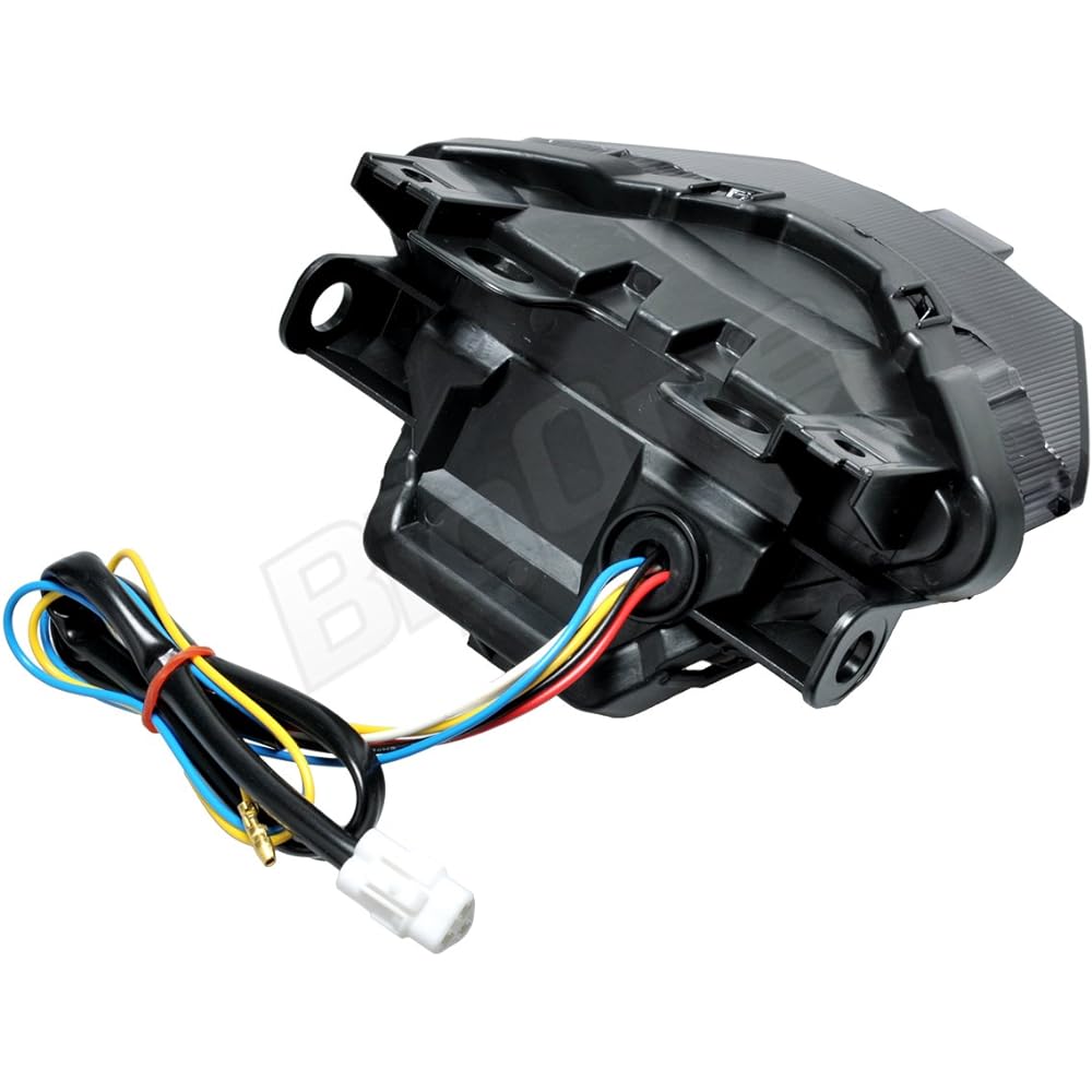 YZF-R25 YZF-R3 MT-25 MT-03 MT-07 LED Tail Light with Built-in Turn Signal, Smoke