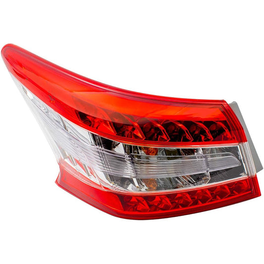 Tail light lamp driver panel attached to left rear axembris 13-15