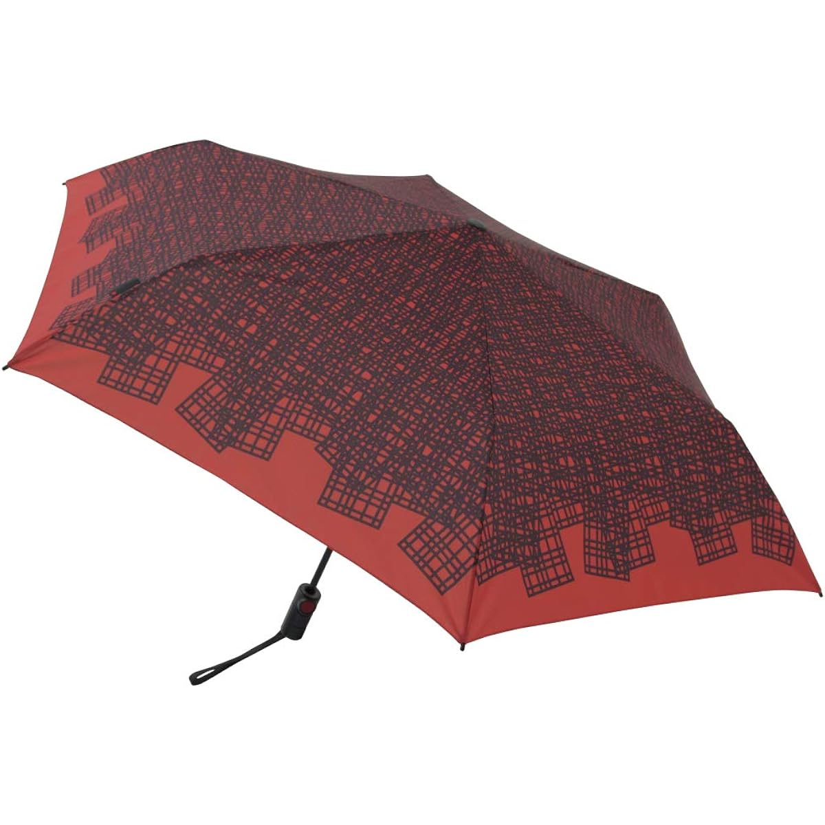 Knirps Folding Umbrella TS.220 [Genuine Imported] (Leaf Fire)