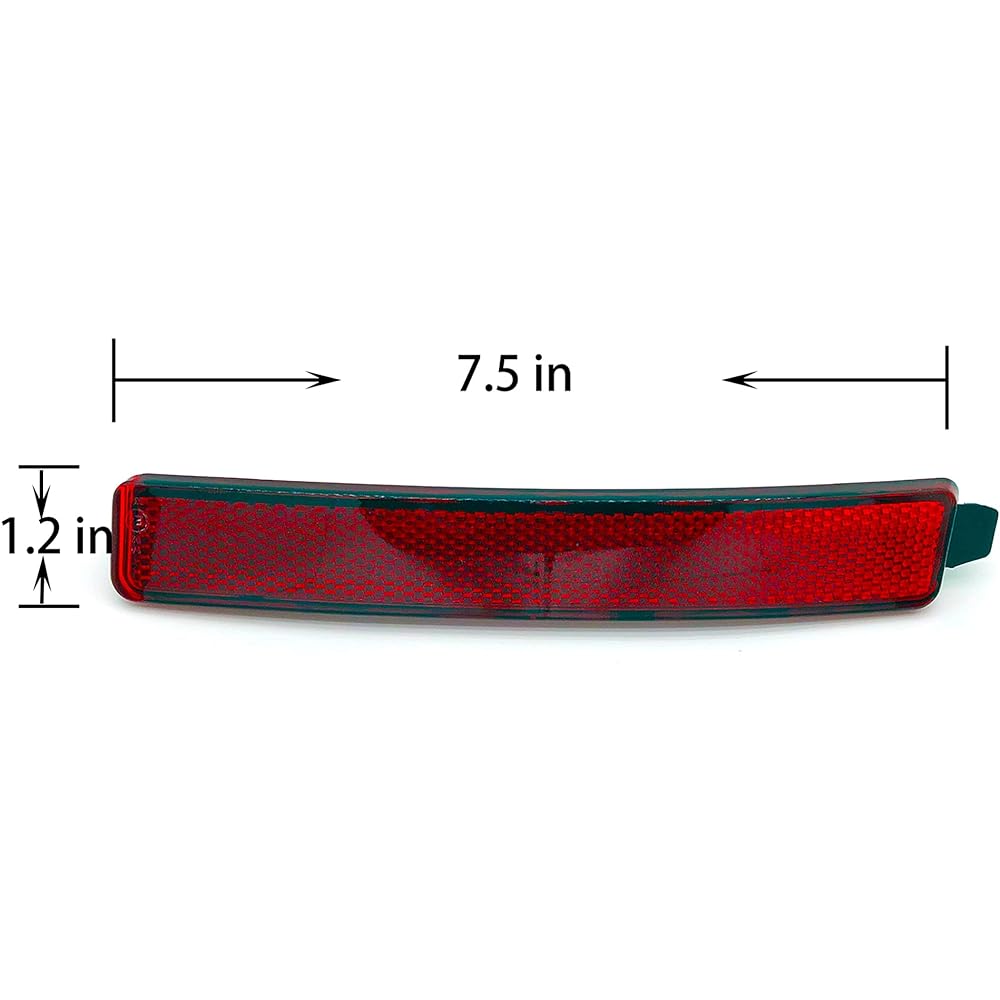 ARCTICWAY Rear Bumper Reflector on the left side 25881881