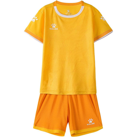 [Kelme] Soccer Uniform Boys Soccer Wear Kids Top and Bottom Set T-Shirt & Pants Soccer/Futsal Wear