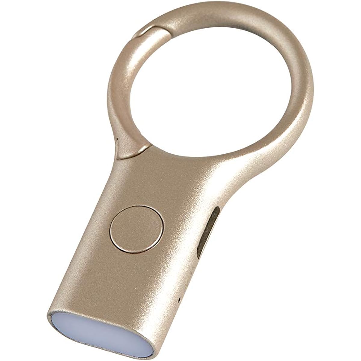 LEXON Mini LED Torch Key Ring with Hook LEXON NOMADAY LIGHT LL136D Gold