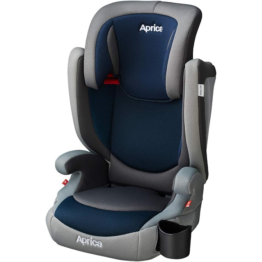 Aprica Seat Belt Fixed Junior Seat for Ages 3 and Up Air Ride AC Air Ride AC AC (Silver Sapphire) Ages 3 and Up 2107944