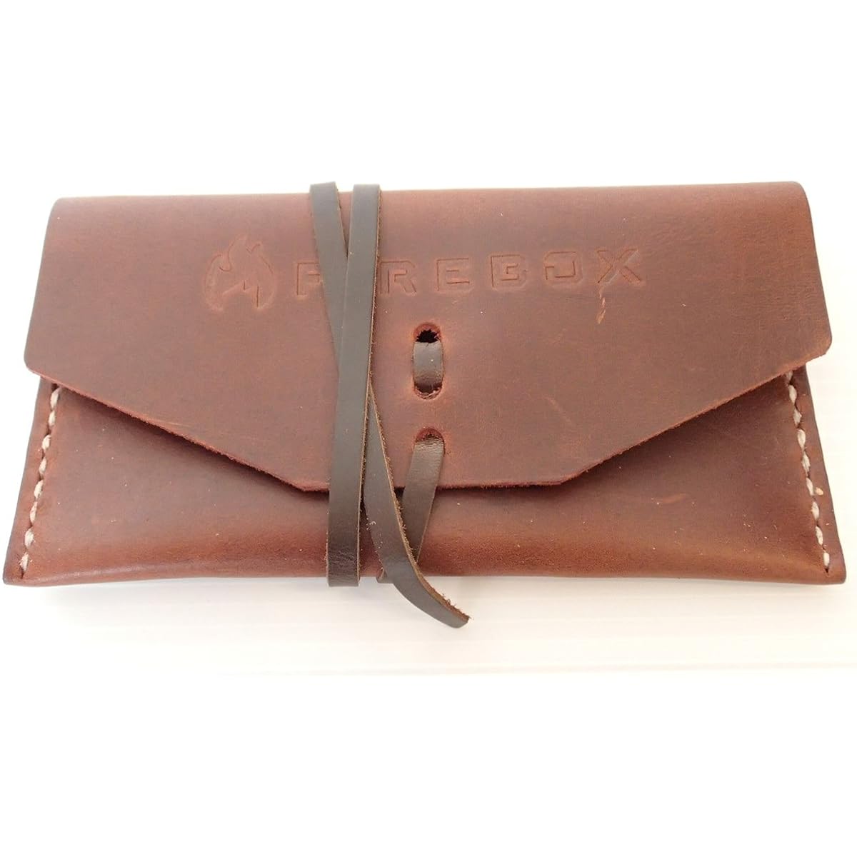 FIREBOX Leather Case Brown Nano Stove Genuine Dedicated Storage Bag (for 3 inch Wood Stove) [Genuine Japanese Product]