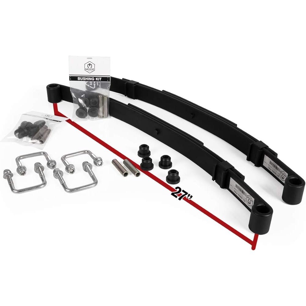 EZGO TXT Heavy Duty Deluxe Rear Leaf Spring Kit