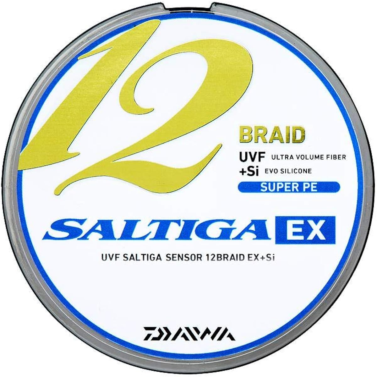 DAIWA PE line UVF Saltiga sensor X12EX+Si 0.6-10 200/300/400/600m 5 colors (with color marking)