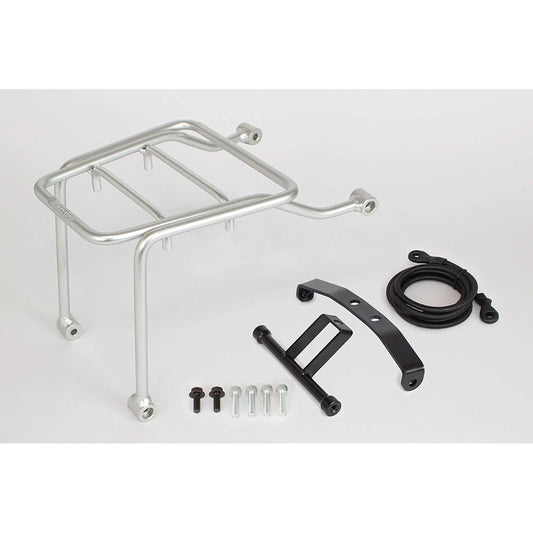 Special Parts TAKEGAWA Aluminum Center Carrier Kit with Rubber Rope Silver Ducks 125 (JB04) 09-11-0314