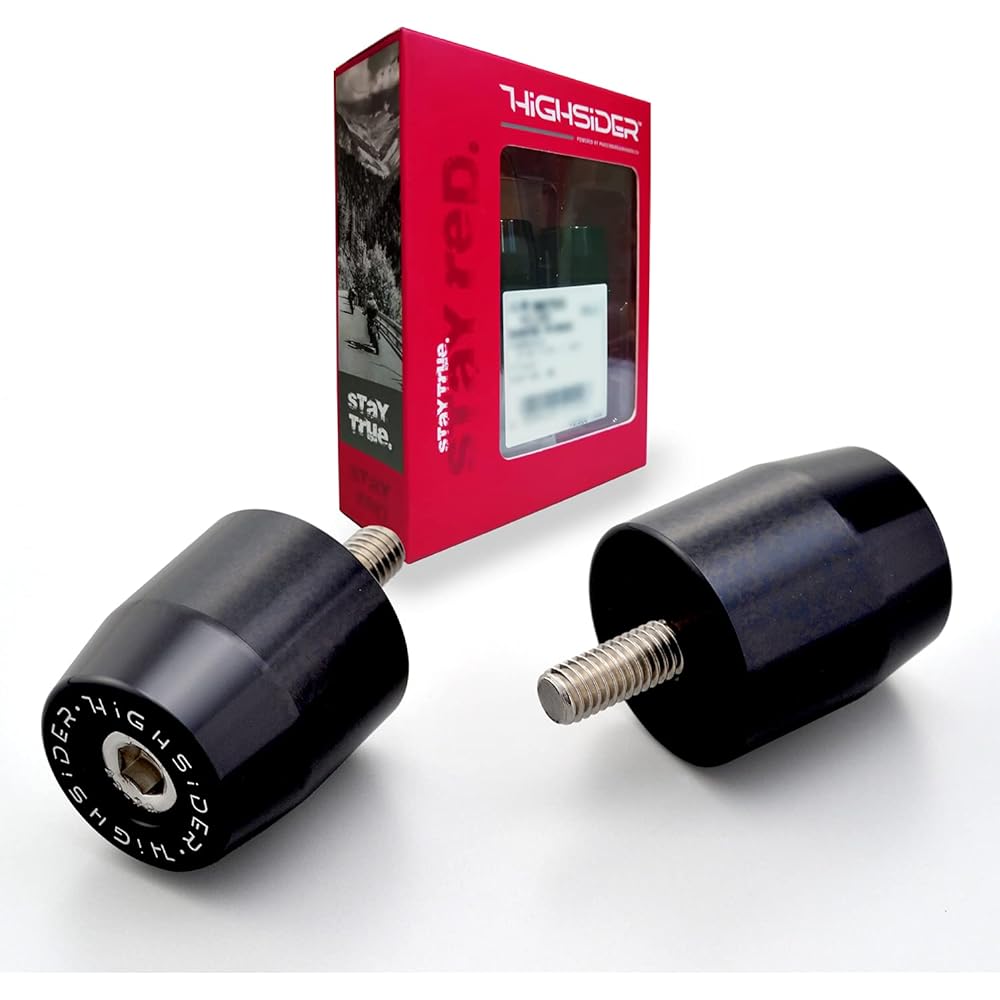 Daytona HIGHSIDER Motorcycle Bar End Mirror Adapter Left and Right Set Compatible with Suzuki 6mm Bolt GSR750/GSX1400 etc. SUZUKI 96704