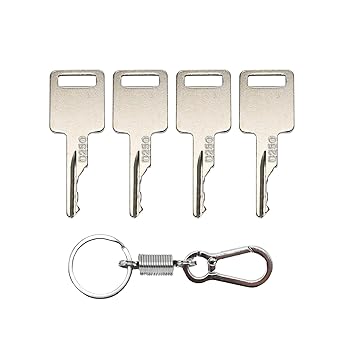 DISENPARTS 6693241 (4) Ignition Key 6709527 Bob Cat Skid Stea Lord S130 S175 S300 S450 S550 S550 A220 T140 T250 T250 T590 T650 732 843 843 964 340 440 540 540