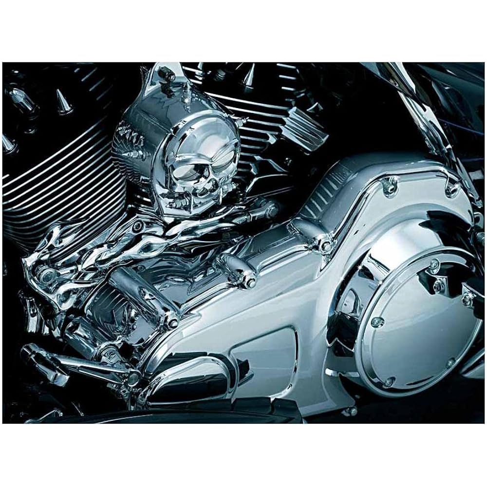KURYAKYN (CLEAR BLUE) INNA-PURAIMARI-KABA- Chrome FLHT ) Kur - 7780