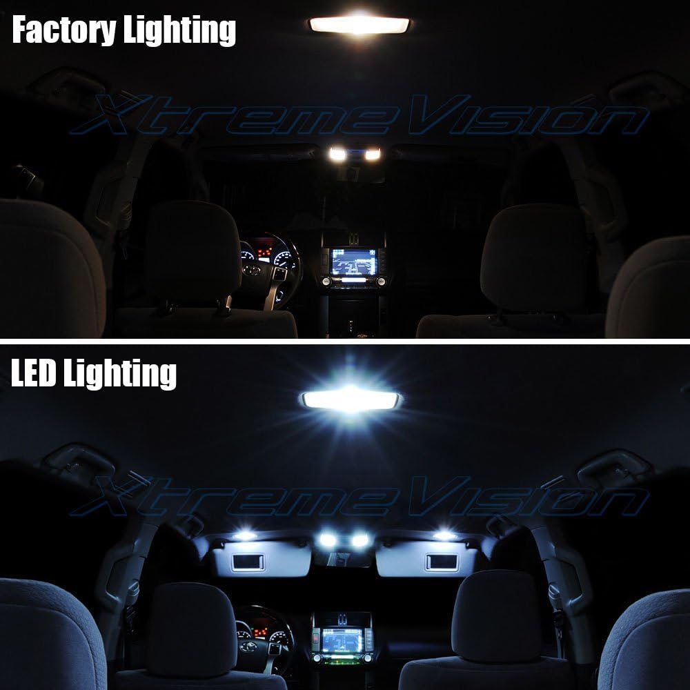Xtremevision LED Chevy Equinox 2010-2015 (11) Cool White Premium Interior LED Kit Package + Installation Tool