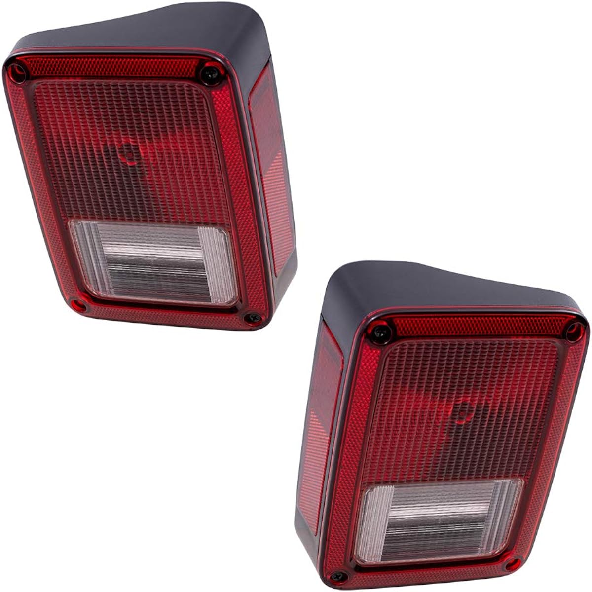 Autoandart replacement set driver seat and passenger seat tail light 2007-2017 WRANGLER JK 55077891Ah 55077890Ah
