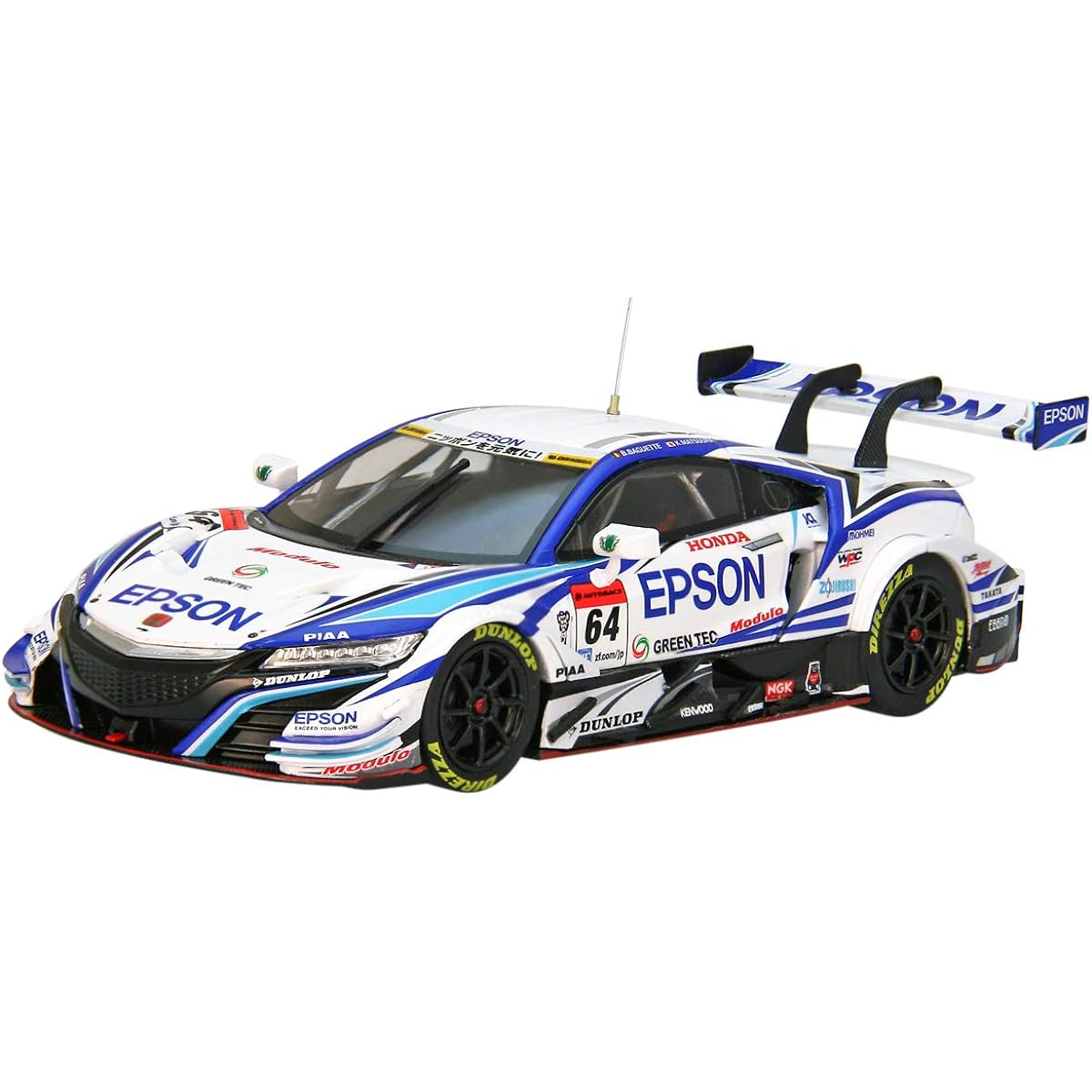 EBBRO 1/43 Epson Modulo NSX-GT SUPER GT GT500 2017 No.64