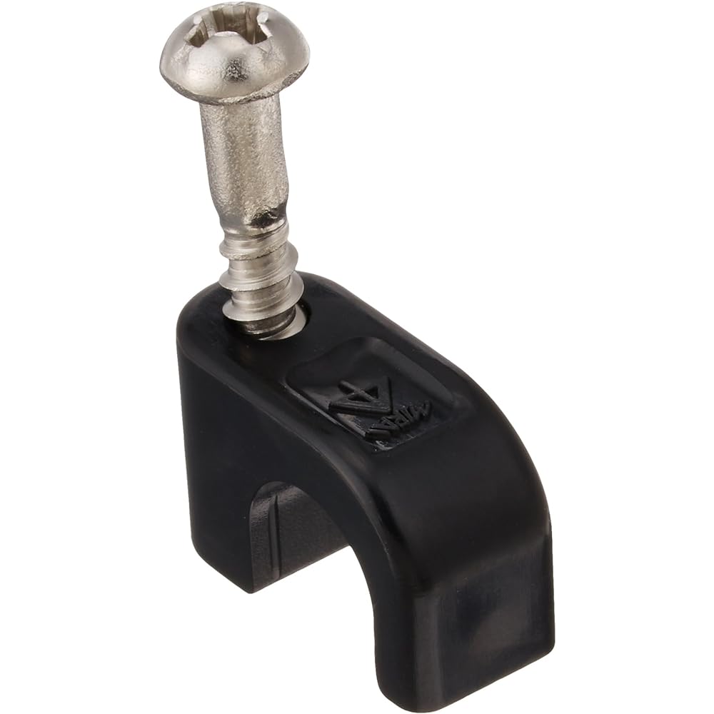 Mirai Kogyo communication line staple with wood screws black TUSM-5C 100 pieces price TUSM-5C