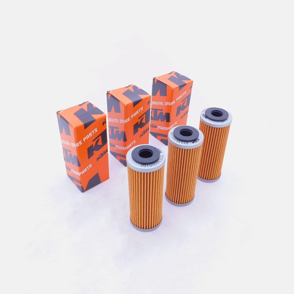 KTM OEM oil filter 2 pack 350 400 450 530 EXC-F SXC-F XCF-W FACT. Ed 77338005100