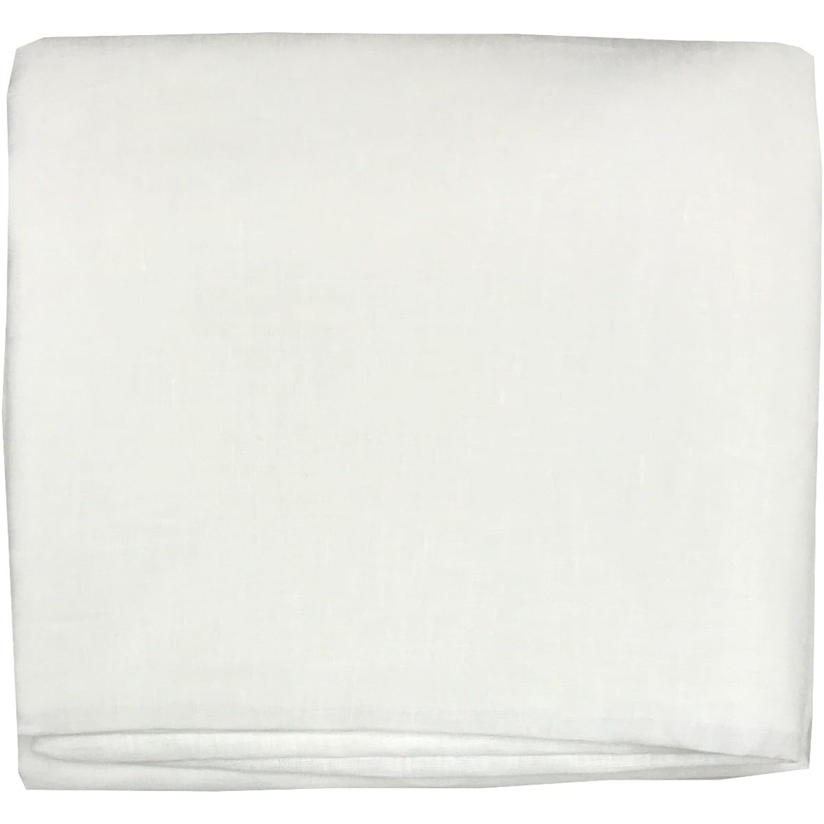 Cadeau Fitted Sheet Standard Semi-Double Bed (Linen/White) Smooth, Non-stuffy, Absorbent, Quick Drying (120 x 200 x 30 cm)
