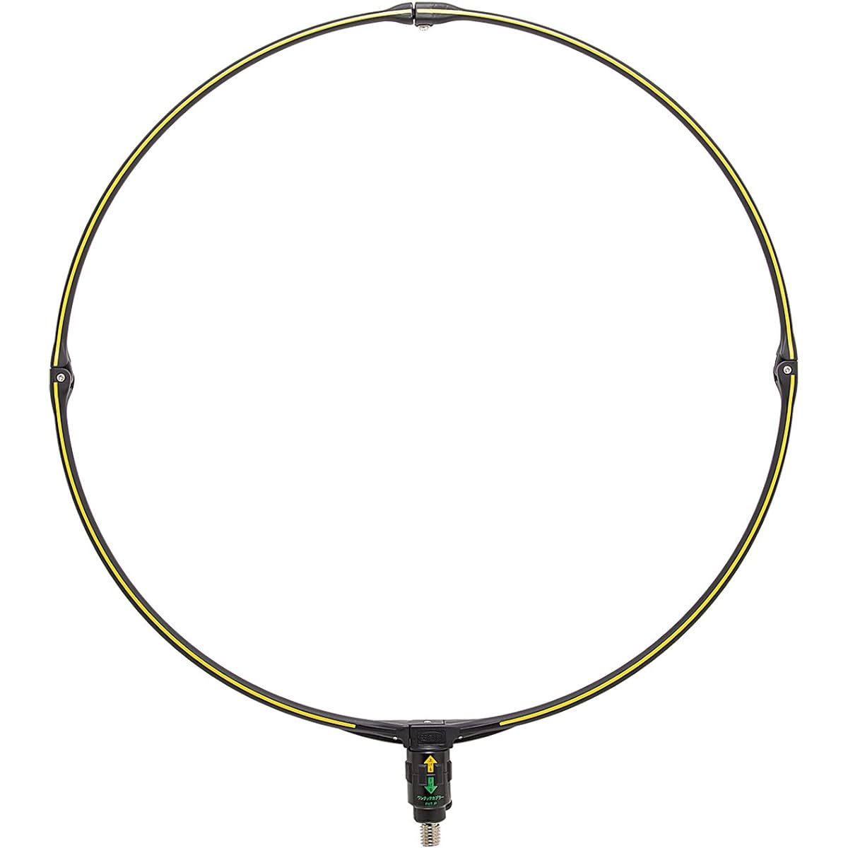 Daiichi Seiko Landing Net Ball Net with Carbon Ball Frame Coupler 13113 Black