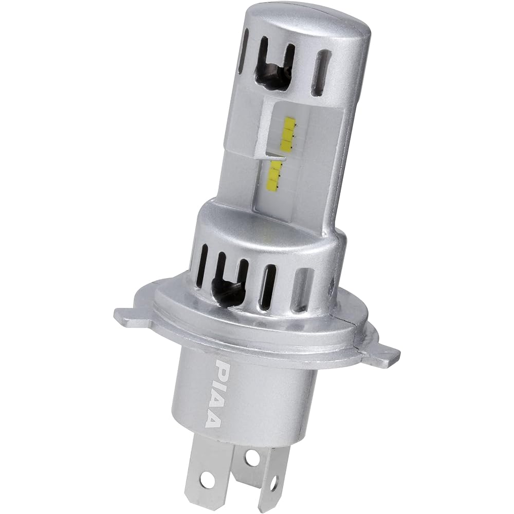 PIAA Headlight/Fog Lamp LED 6600K <Controllerless Type-Standard Series> Equipped with Dual High Beam 12V 20/20W Hi3400 /Lo2900lm H4 3 year warranty Vehicle inspection compatible Noise compatible 2 pieces LEH210
