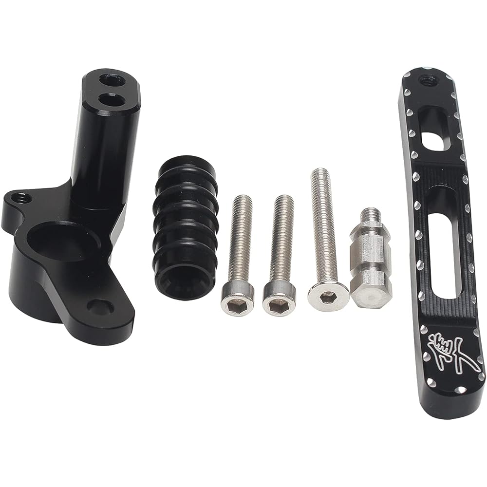 OSBUN Rear Foot Brake Lever Suzuki GSX1300R HAYABUSA 1999-2020 Compatible (Black)