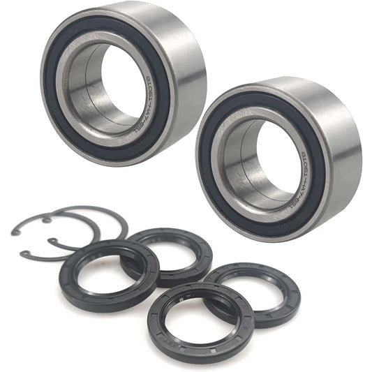 Wheel Bearing Kit Honda TRX400 1995-2003/ TRX450 1998-2004/ TRX500 2001-2009 2011-2014#91051-HA7-651 (30X54X24) 2pcs Dust Seals (4pcs) 0X58X. 7+38X55X6) 4 pieces, 2 circlips (55mm)