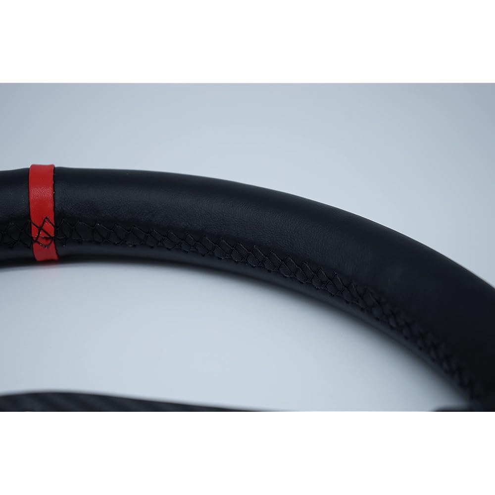 SIMPUSH Racing Game Steering Wheel Remodeling Handle (Carbon Fiber, Cowhide, 33cm) Slast Master Thrustmaster T300