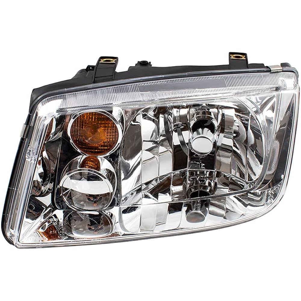BROCK replacement driver and passenger seat side halogen combination headlight assembly 2002-2005 A4 Generation 4 VIN 2108642 No fog light 1J5941017BJ VW2503125