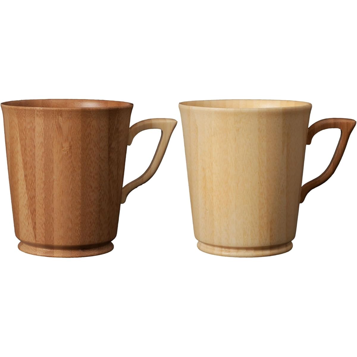 RIVERET Mug L/L 280ml Pair Set Dishwasher Safe White/Brown RV-201LWLB