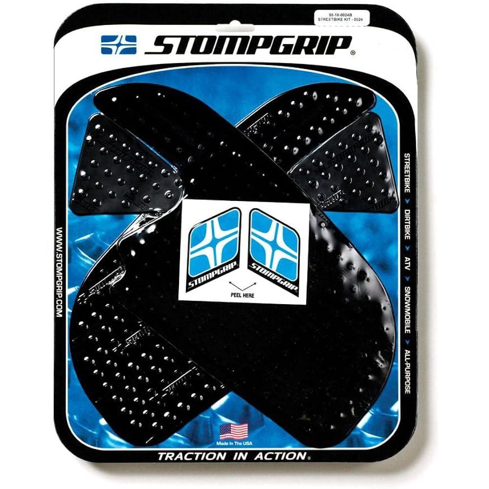 STOMPGRIP Traction Pad Tank Kit VOLCANO Black CBR600RR(13) 55-2013B